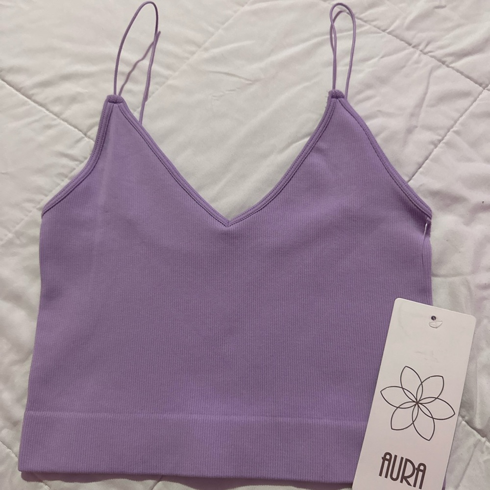 light purple aura top NWT